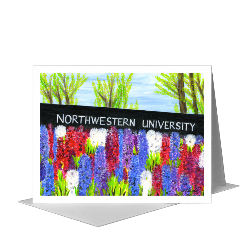 Northwestern University, Chicago, Greeting Card (#8269A)