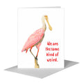 Roseate Spoonbill, Greeting Card (#8289A)