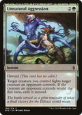 Unnatural Aggression (BFZ-168) - Battle for Zendikar: (devoid) Foil