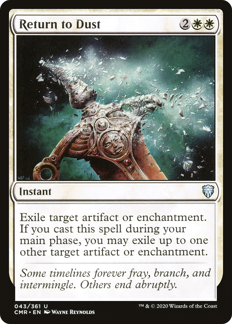 Return to Dust (CMR-043) - Commander Legends Foil