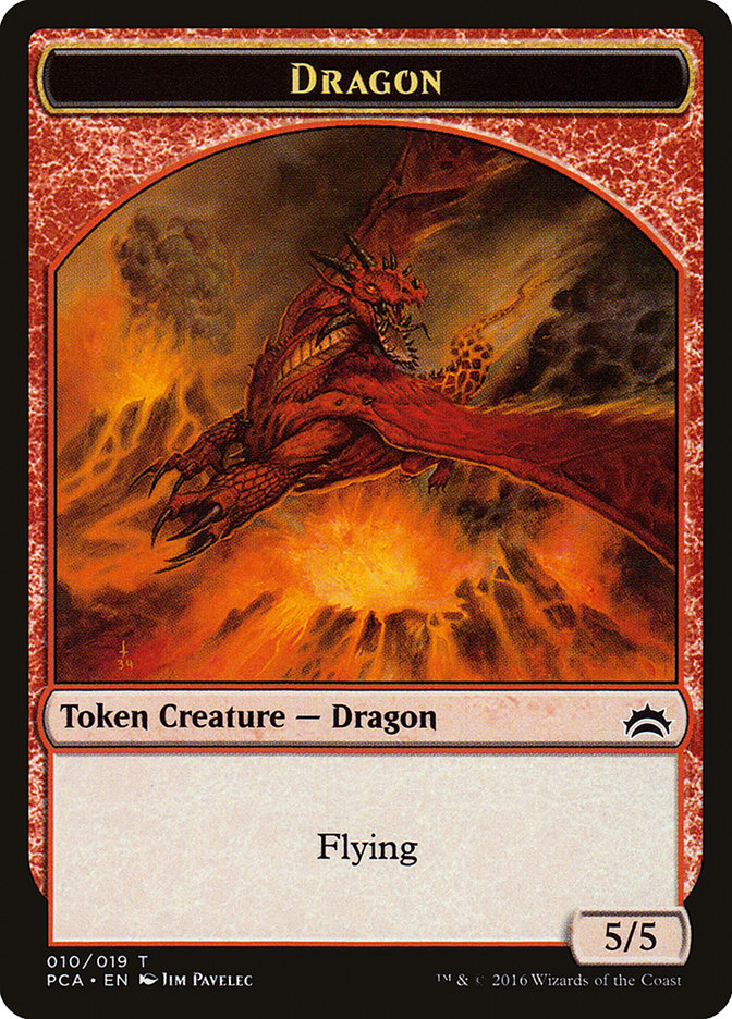 Dragon (PCA-010) - Planechase Anthology Tokens