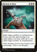 Return to Dust (C17-070) - Commander 2017