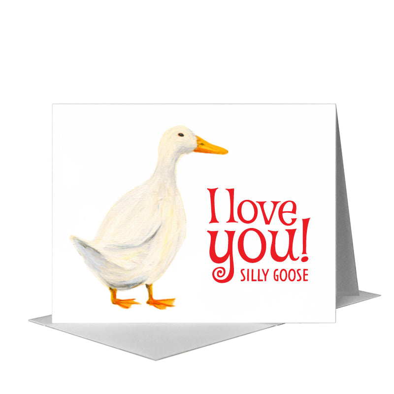 Goose, Greeting Card (#8301A)