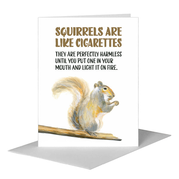 Squirrel, Greeting Card (#8304G)