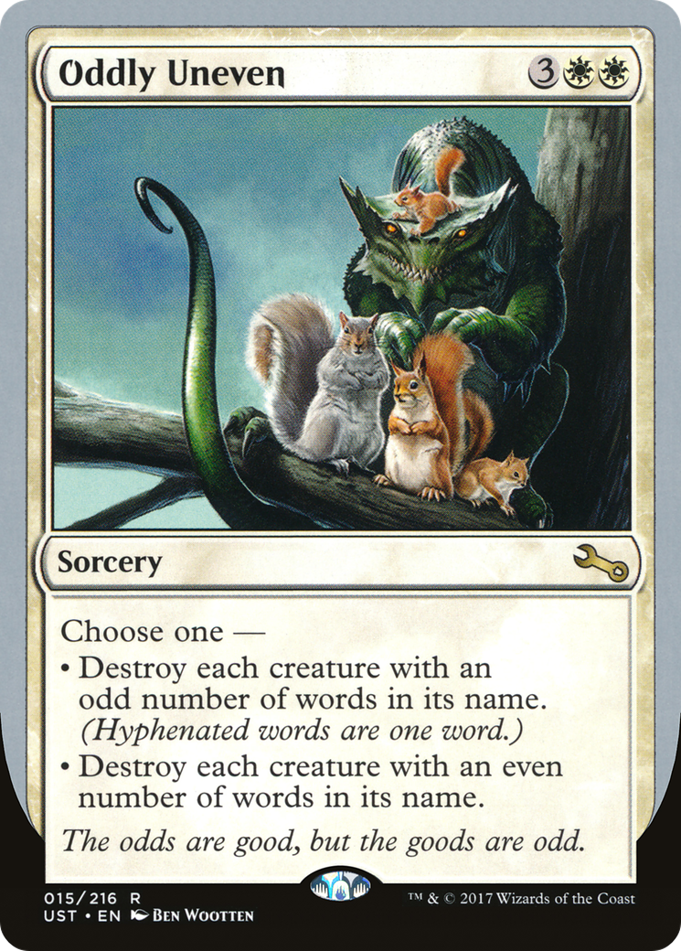 Oddly Uneven (UST-015) - Unstable Foil