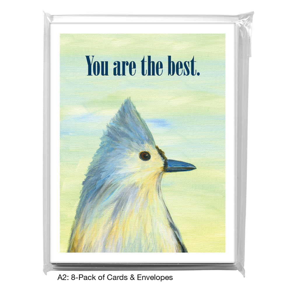 Tufted Titmouse, Greeting Card (#8313E)