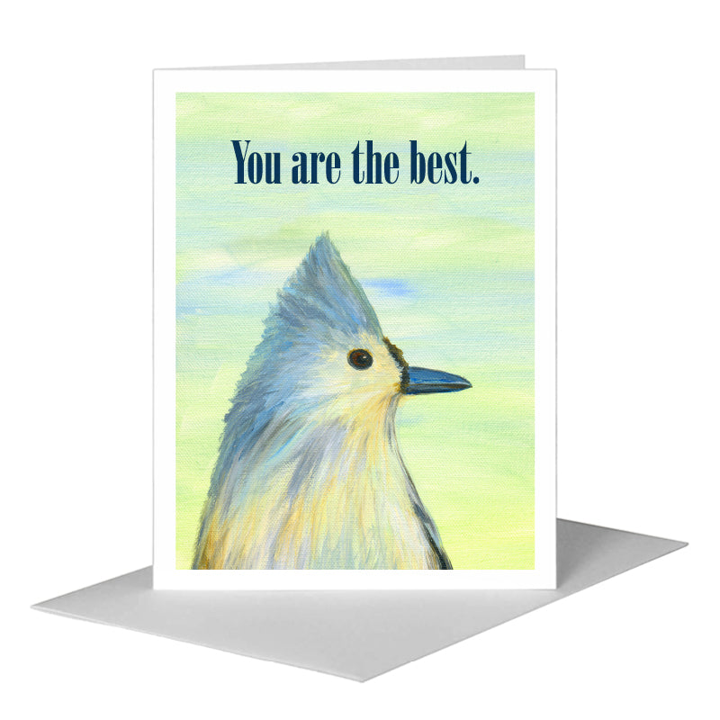 Tufted Titmouse, Greeting Card (#8313E)