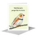 Songbird Finch, Greeting Card (#8316G)