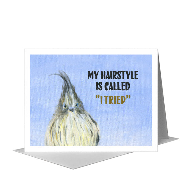 Feather Mohawk, Greeting Card (#8317HA)