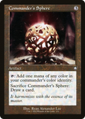 Commander's Sphere (Retro Frame) (BRC-135) - The Brothers' War Commander