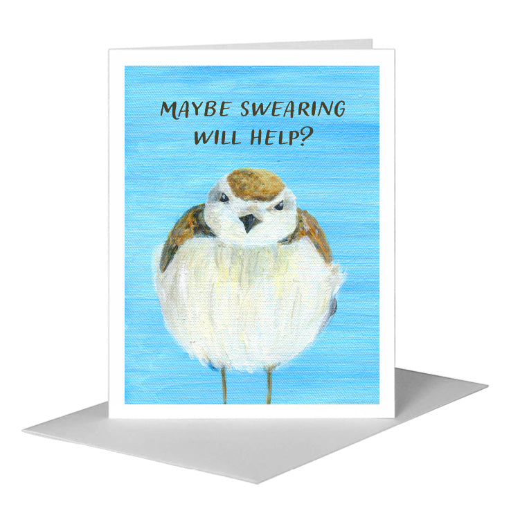 Round Fluff, Greeting Card (#8328N)