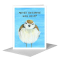 Round Fluff, Greeting Card (#8328N)