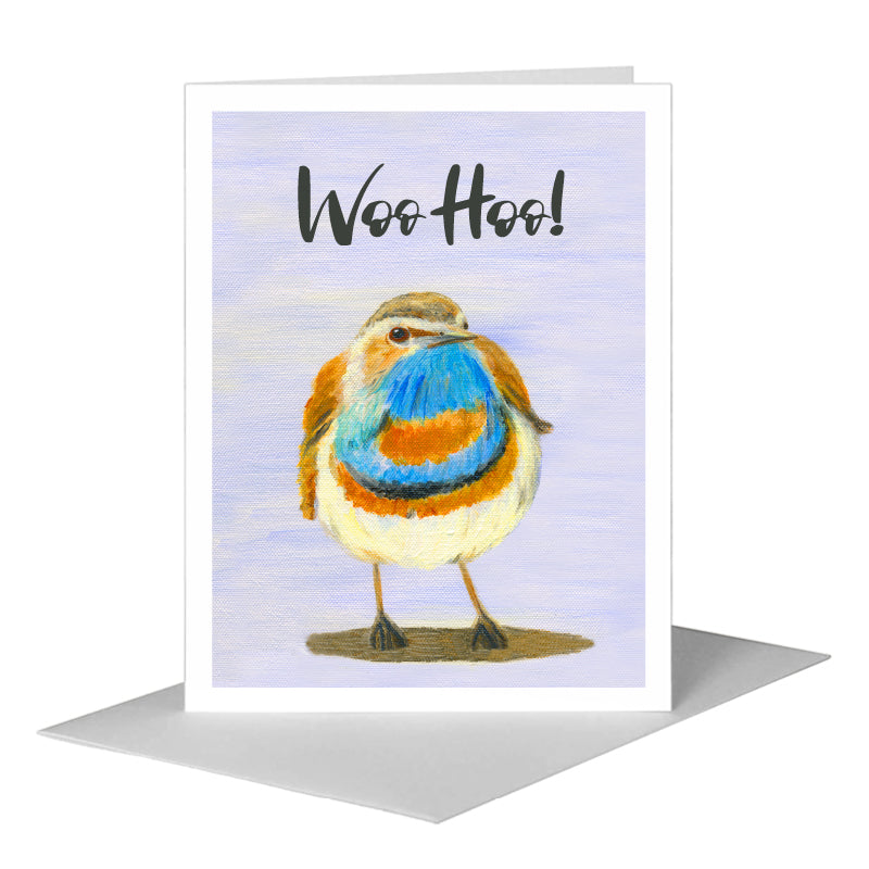 Rich Feathers, Greeting Card (#8329C)