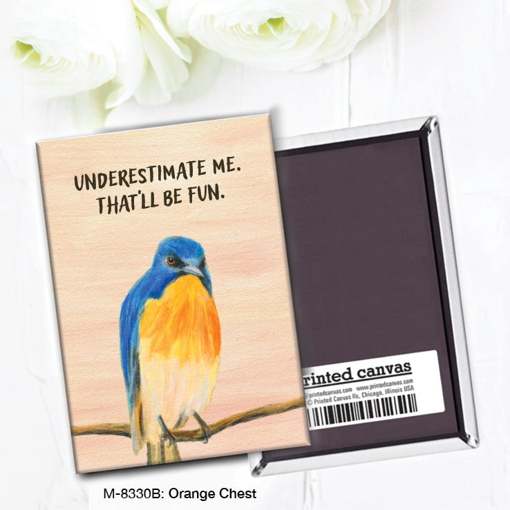 Orange Chest, Magnet (M-8330B)