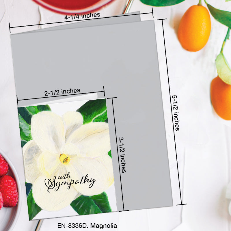 Magnolia, Greeting Card (#8336D)