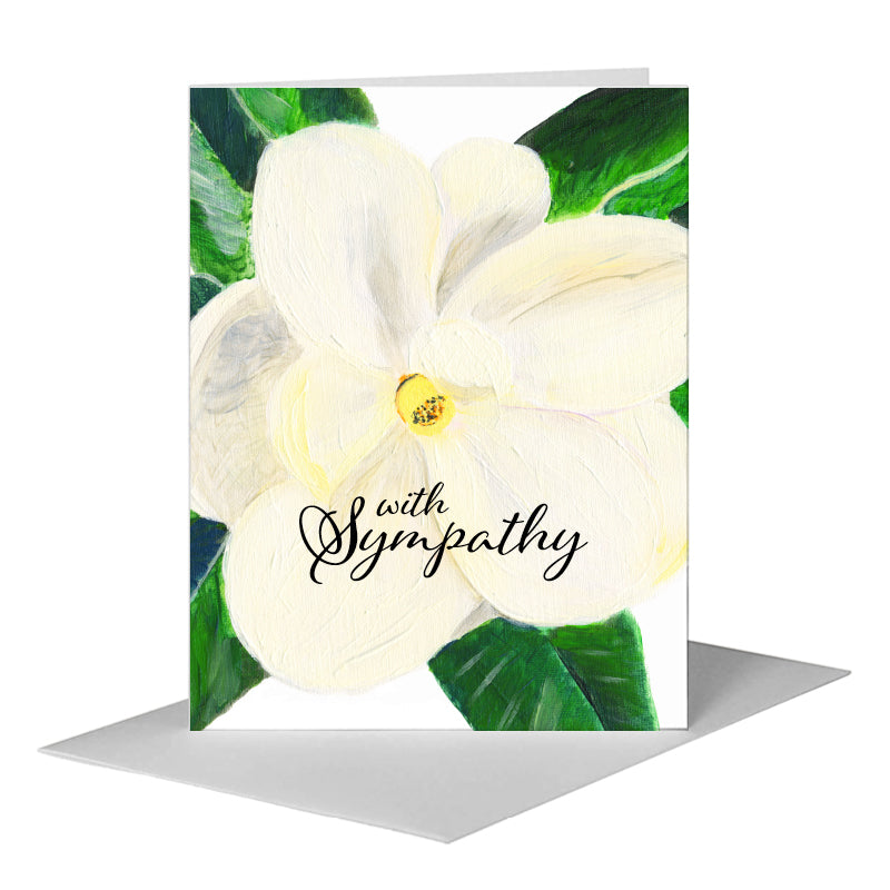 Magnolia, Greeting Card (#8336D)