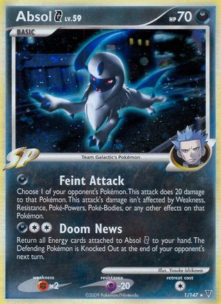 Absol G 001/147 - Supreme Victors Reverse Holofoil