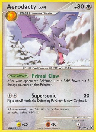 Aerodactyl 015/100 - Majestic Dawn Reverse Holofoil