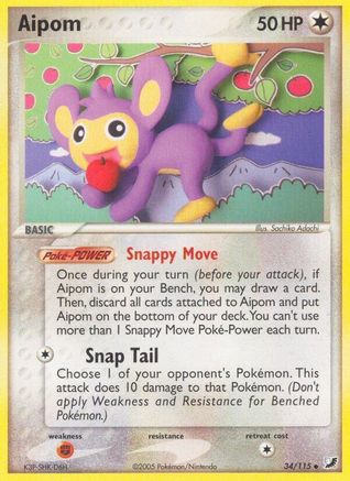 Aipom 034/115 - Unseen Forces