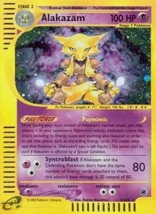 Alakazam 001/165 - Expedition Holofoil