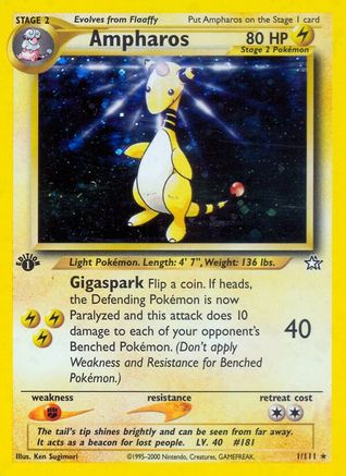 Ampharos 001/111 - Neo Genesis