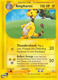 Ampharos 001/147 - Aquapolis Reverse Holofoil