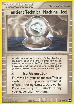 Ancient Technical Machine [Ice] 084/101 - Hidden Legends