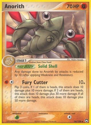 Anorith 026 - Power Keepers - Reverse Holofoil