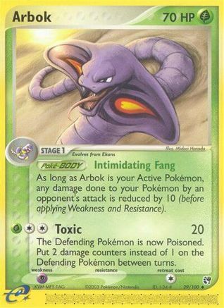 Arbok 029/100 - Sandstorm Reverse Holofoil