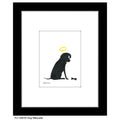 Dog Silhouette, Print (#8361B)