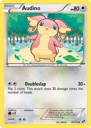 Audino 087/114 - Black and White