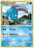 Azumarill 002/123 - HeartGold SoulSilver Holofoil