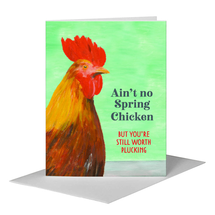 Peter Rooster, Greeting Card (#8372BA)