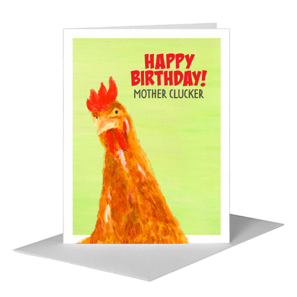 Golden Hen, Greeting Card (#8374KE)