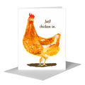 Golden Hen, Greeting Card (#8374P)