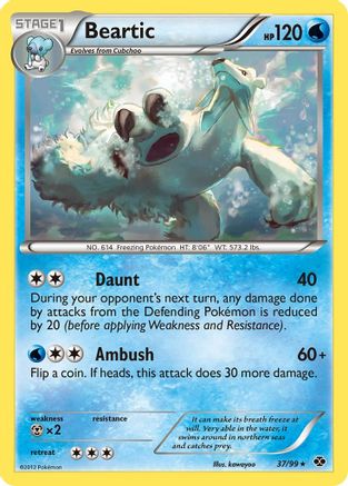 Beartic 037/99 - Next Destinies Reverse Holofoil