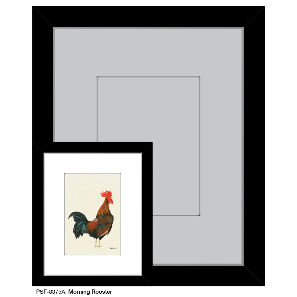 Morning Rooster, Print (#8375A)