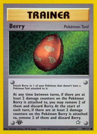 Berry 099/111 - Neo Genesis 1st Edition