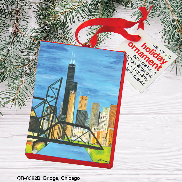 Bridge, Chicago, Ornament (OR-8382B)