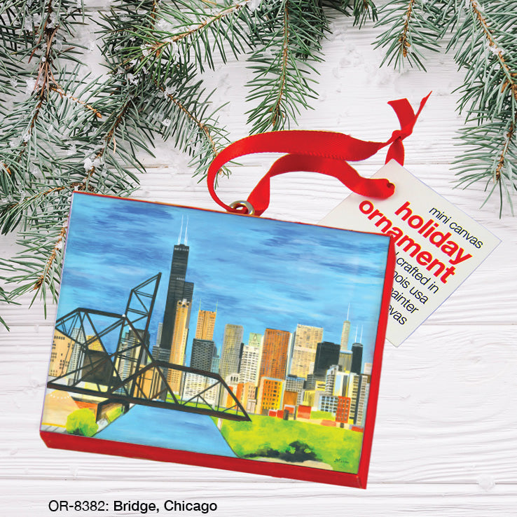 Bridge, Chicago, Ornament (OR-8382C)