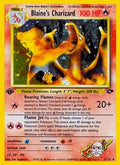 Blaine's Charizard 002/132 - Gym Challenge 1st Edition Holofoil