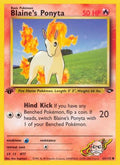 Blaine's Ponyta 064/132 - Gym Challenge 1st Edition