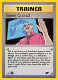 Blaine's Quiz # 111/132 - Gym Challenge 1st Edition