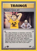 Blaine's Quiz # 112/132 - Gym Challenge 1st Edition