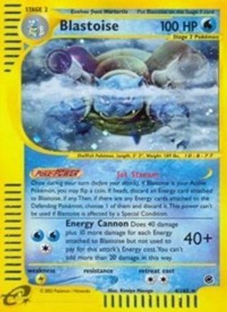 Blastoise 004/165 - Expedition Reverse Holofoil