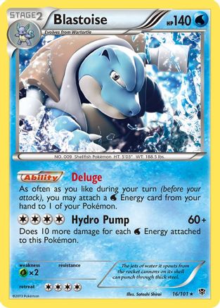Blastoise 016/101 - Plasma Blast Holofoil