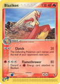 Blaziken 015/109 - Ruby and Sapphire Reverse Holofoil