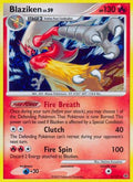 Blaziken 003/127 - Platinum Reverse Holofoil