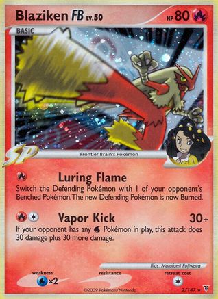 Blaziken FB 002/147 - Supreme Victors Reverse Holofoil