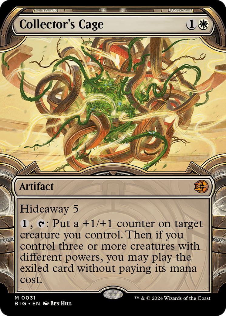 Collector's Cage (BIG-031) - The Big Score: (Showcase) Foil